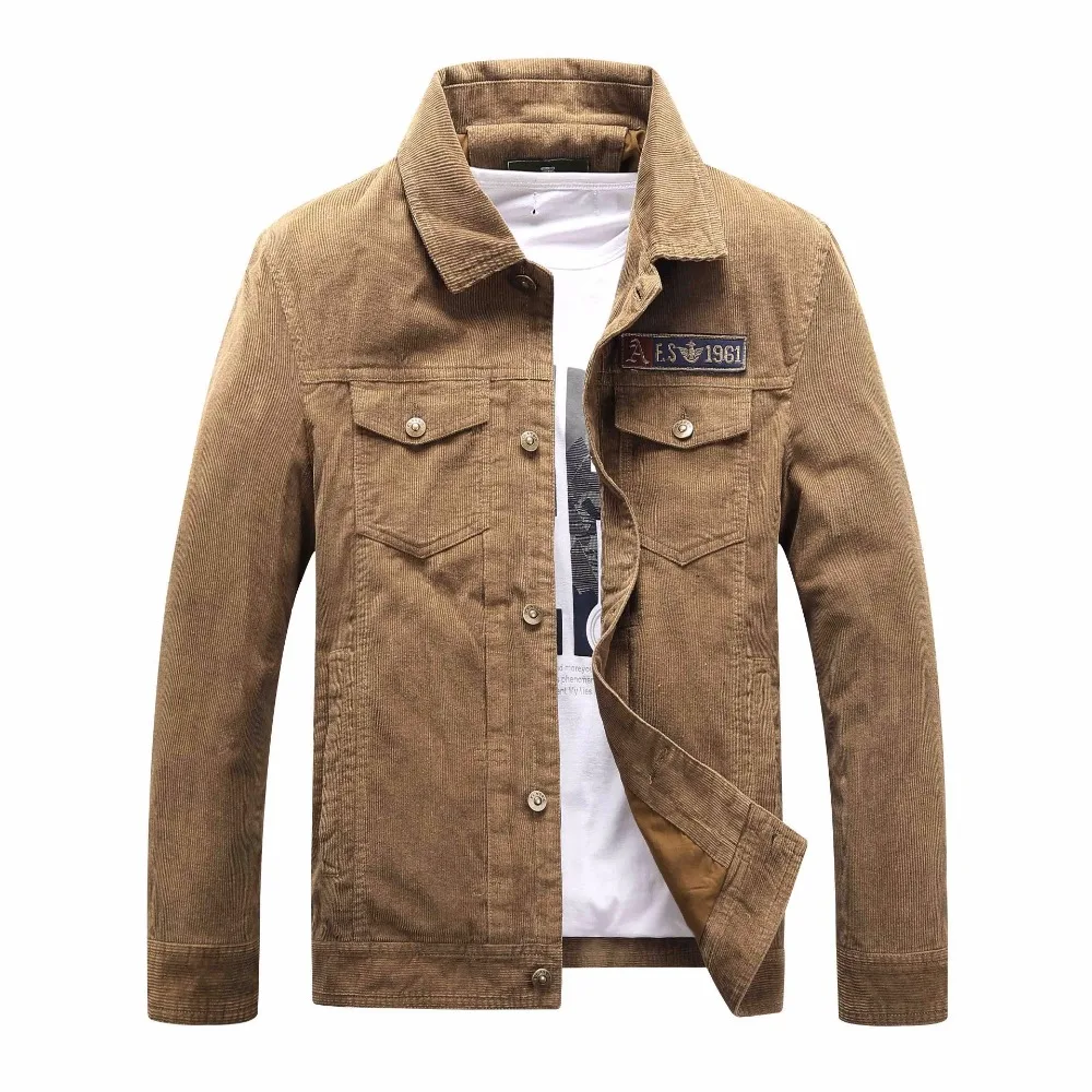 Cazadora pana hombre Outlet
