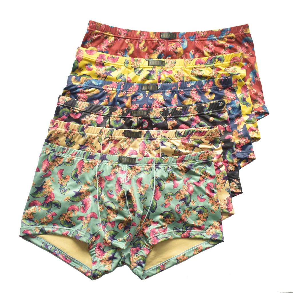 Men Underwear Sexy Ginkgo Leaf Printing Elastic трусы Soft Breathable Gay Boxer New Fashion Comfortable Underpants Bielizna YL5
Men Underwear Sexy Ginkgo Leaf Printing Elastic трусы Soft Breathable Gay Boxer New Fashion Comfortable Underpants Bielizna YL5