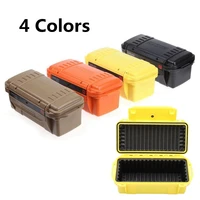 Urijk Firm Outdoor Shockproof Waterproof Boxes Survival Airtight Case Holder Storage Accessory Tools Travel Sealed Organizers image