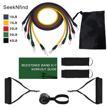 11pcs/set fitness Resistance Bands rubber elastic string chest developer gym Tubes set Resistance Band Crossfit fitness gum
11pcs/set fitness Resistance Bands rubber elastic string chest developer gym Tubes set Resistance Band Crossfit fitness gum