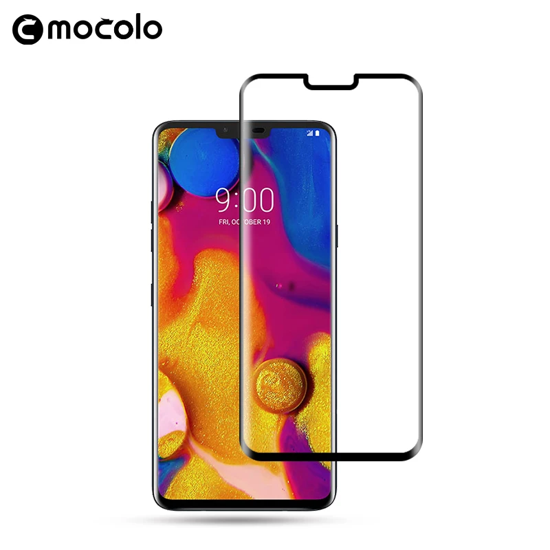 for LG V40 ThinQ Screen Protector Mocolo Full Cover 9H 3D Shockproof Curved Edge Film for LG V40 Tempered Glass Screen Protector
for LG V40 ThinQ Screen Protector Mocolo Full Cover 9H 3D Shockproof Curved Edge Film for LG V40 Tempered Glass Screen Protector