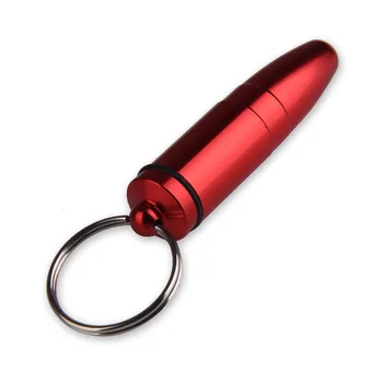 Delicate Medicine Container Waterproof Aluminum Pill Case Emergency First Aid Capsule Drugs Bottle Keychain HolderToiletry Kits
Delicate Medicine Container Waterproof Aluminum Pill Case Emergency First Aid Capsule Drugs Bottle Keychain HolderToiletry Kits