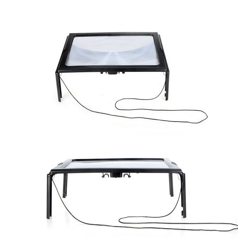 Wholesale 1pcs A4 Full Page Large 3X Giant Hands Free Desk Magnifying Glass Magnifier for Reading Sewing Knit
Wholesale 1pcs A4 Full Page Large 3X Giant Hands Free Desk Magnifying Glass Magnifier for Reading Sewing Knit