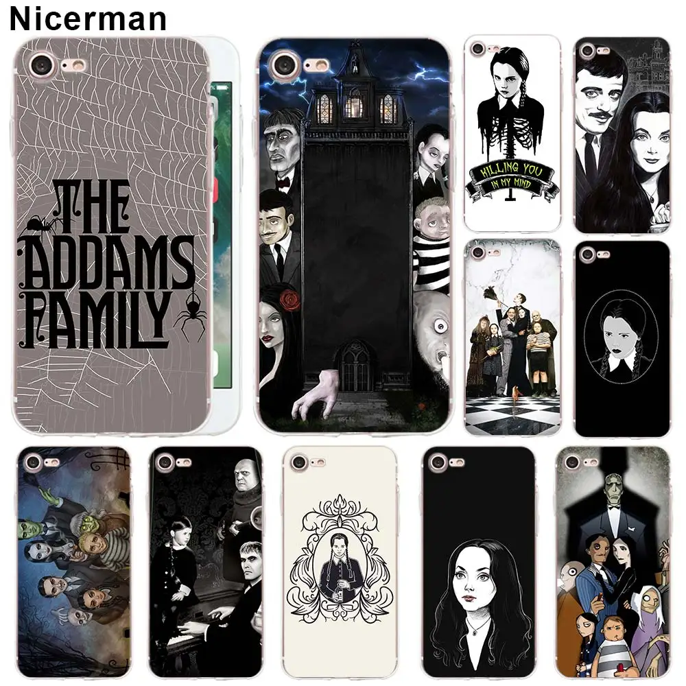 Clear TPU Case for iPhone X XS XR XS Max 7 8 Plus 6 6s Plus 5 5S Cover movie The Addams Family Soft Silicone case
Clear TPU Case for iPhone X XS XR XS Max 7 8 Plus 6 6s Plus 5 5S Cover movie The Addams Family Soft Silicone case