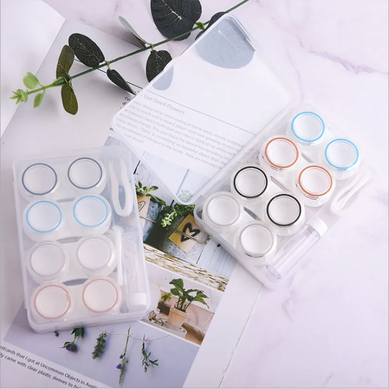 4Pairs Contact Lens Case Candy Colored Many Styles Eye Contact Lens Box Travel Contact Lenses Case Women
4Pairs Contact Lens Case Candy Colored Many Styles Eye Contact Lens Box Travel Contact Lenses Case Women