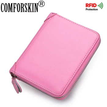 COMFORSKIN Travel RFID Protection Passport Wallet ID Credit Card Holder Cover 2018 Brand Designer Split Leather Passport Covers
COMFORSKIN Travel RFID Protection Passport Wallet ID Credit Card Holder Cover 2018 Brand Designer Split Leather Passport Covers