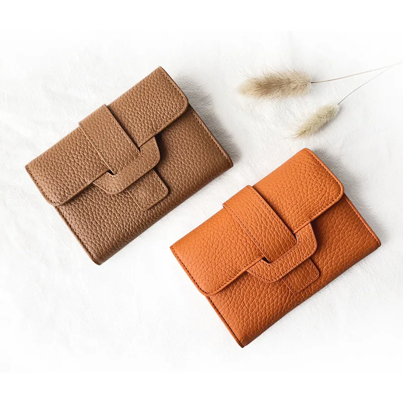 New Brand Design Women Genuine Leather Small Wallet Short Compact Bi-fold with Zipper Coin Pocket Leather Mini Daily Purse
New Brand Design Women Genuine Leather Small Wallet Short Compact Bi-fold with Zipper Coin Pocket Leather Mini Daily Purse