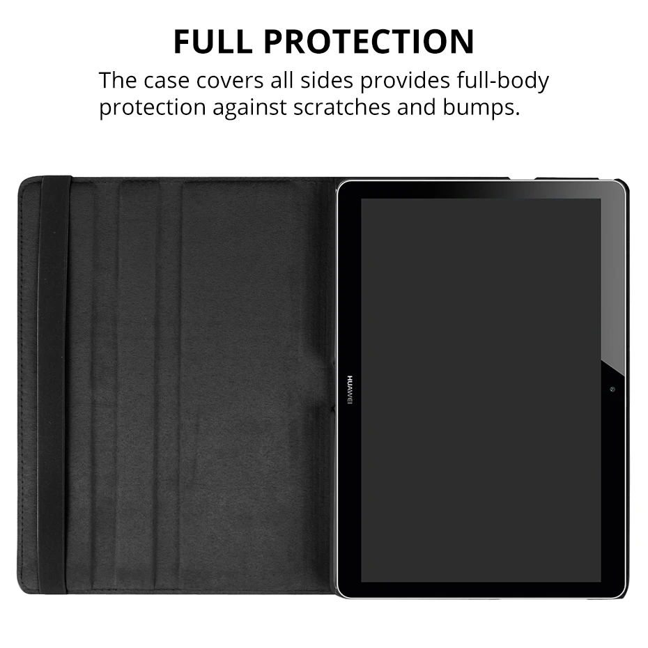 Rotating Faux Leather Case for Huawei MediaPad T3 Tablets HTB1bkRRsH1YBuNjSszeq6yblFXaj.jpg - Rotating Faux Leather Case for Huawei MediaPad T3 Tablets