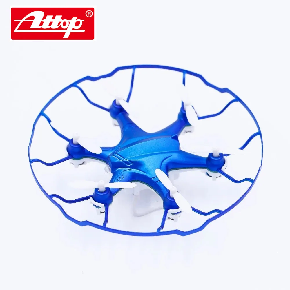 Attop A6 Mini RC Drone Headless Mode Aircraft 2.4GHZ Six Axis Gyro 360 Degree Roll RC Quadcopter For Kids
Attop A6 Mini RC Drone Headless Mode Aircraft 2.4GHZ Six Axis Gyro 360 Degree Roll RC Quadcopter For Kids