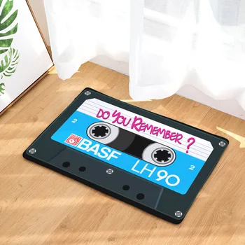 40x60cm Flannel Doormat Bath Mat Bathroom Rugs Kitchen Rugs and Carpets Nostalgic Cassette Tape 3D Carpets for Home Decoration
40x60cm Flannel Doormat Bath Mat Bathroom Rugs Kitchen Rugs and Carpets Nostalgic Cassette Tape 3D Carpets for Home Decoration