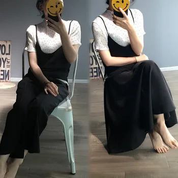 Skirts Womens Summer New Han Fanli Collar Chiffon Suspender Waistcoat Female Students Loose Wear Sleeveless Jacket Bottom Shirt
Skirts Womens Summer New Han Fanli Collar Chiffon Suspender Waistcoat Female Students Loose Wear Sleeveless Jacket Bottom Shirt