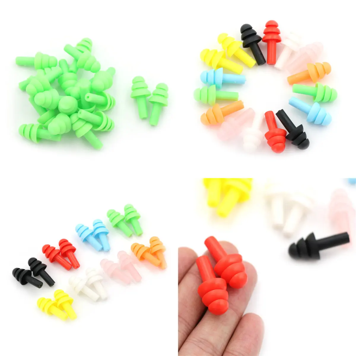 20Pcs Soft Silicone Wired Ear Plugs Noise Reduction Caps Earmuffs Hearing Protection Anti-noise Sleeping Plugs
20Pcs Soft Silicone Wired Ear Plugs Noise Reduction Caps Earmuffs Hearing Protection Anti-noise Sleeping Plugs