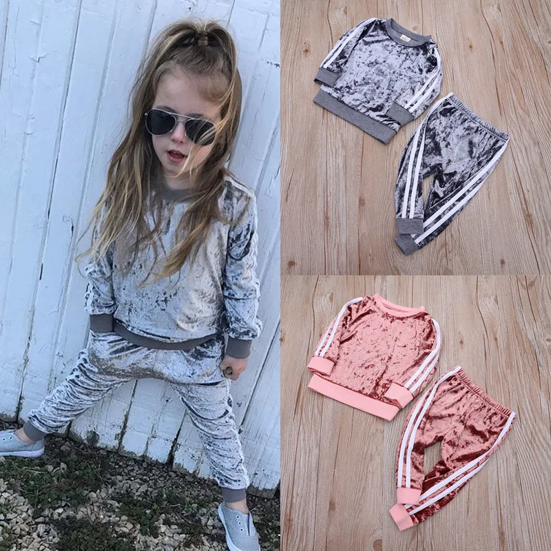 Toddler Girl Clothes New Spring Autumn Boys Tracksuits Children Long Sleeve Velvet T-shirt+Pants Suit Kids Clothes 1 2 3 4 Years
Toddler Girl Clothes New Spring Autumn Boys Tracksuits Children Long Sleeve Velvet T-shirt+Pants Suit Kids Clothes 1 2 3 4 Years