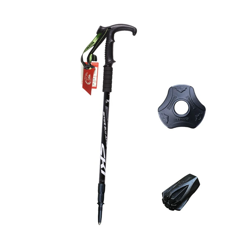 2 Pcs Outdoor T Handle Trekking Hiking Poles Walking Cane Telescopic Adjustable Walking Stick 5 Colors
2 Pcs Outdoor T Handle Trekking Hiking Poles Walking Cane Telescopic Adjustable Walking Stick 5 Colors