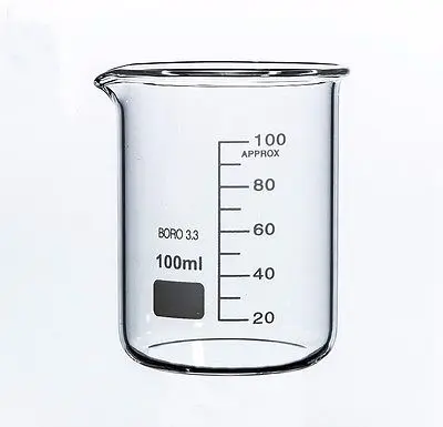 100ml Low Form Beaker Chemistry Laboratory Borosilicate Glass Transparent Beaker Thickened with spout FREE SHIP
100ml Low Form Beaker Chemistry Laboratory Borosilicate Glass Transparent Beaker Thickened with spout FREE SHIP