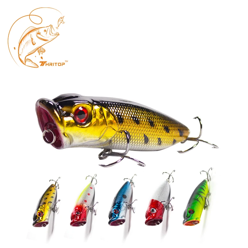 New Design 2017 Hot Sales Artificial Bait Fishing 65mm 13g Quality TP036 Thritop 5 Various Colors Fishing Lure Popper Bait
New Design 2017 Hot Sales Artificial Bait Fishing 65mm 13g Quality TP036 Thritop 5 Various Colors Fishing Lure Popper Bait