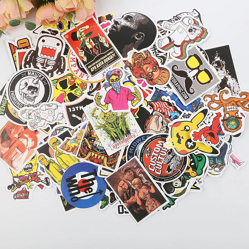 100PCS Mixed PVC cartoon waterproof stickers for MotoCar&suitcase&computer graffiti tag lovely fashion animation style наклейки
100PCS Mixed PVC cartoon waterproof stickers for MotoCar&suitcase&computer graffiti tag lovely fashion animation style наклейки
