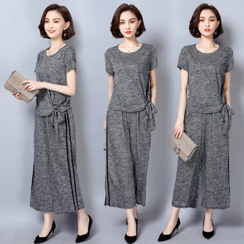 New 2019 Famale Korean Plus Size Two Piece Set Casual Pocket Striped Patchwork 2 Pcs Set Bow Brief Elegant Twinset
New 2019 Famale Korean Plus Size Two Piece Set Casual Pocket Striped Patchwork 2 Pcs Set Bow Brief Elegant Twinset