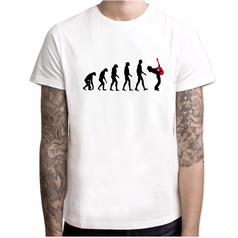 Summer New T shirt Men Music Rock Evolution guitar 2019 fashion short t shirt printed Funny t-shirt men tops o-neck hipster tee
Summer New T shirt Men Music Rock Evolution guitar 2019 fashion short t shirt printed Funny t-shirt men tops o-neck hipster tee