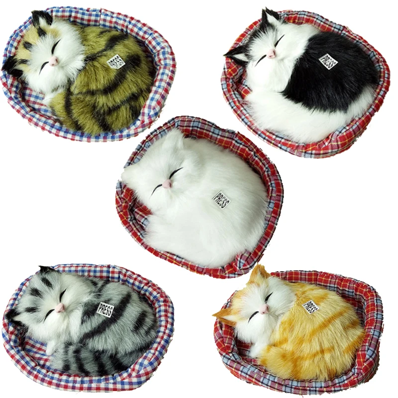 Lovely Simulation sleeping Cats plush stuffed Baby toys 2016 New Cute Simulation animal doll plush sleeping cats figures toy
Lovely Simulation sleeping Cats plush stuffed Baby toys 2016 New Cute Simulation animal doll plush sleeping cats figures toy