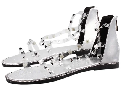 2019 Summer New Women Clear Transparent Sandals Students Novelty Rivets Jelly Shoes Ladies Bling Beach Walking Footwear D770
2019 Summer New Women Clear Transparent Sandals Students Novelty Rivets Jelly Shoes Ladies Bling Beach Walking Footwear D770