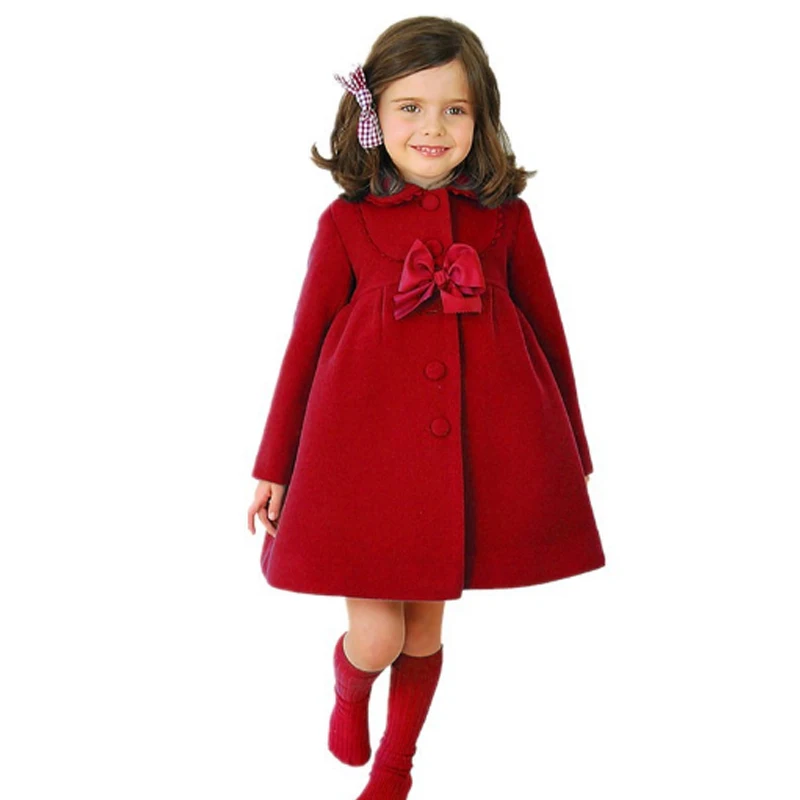 2018 Spring Baby Girls Outerwear Coats With Bow Children Warm Clothes Kid Girl Long Jackets Infantil Cashmere Coat Fashion Red
2018 Spring Baby Girls Outerwear Coats With Bow Children Warm Clothes Kid Girl Long Jackets Infantil Cashmere Coat Fashion Red