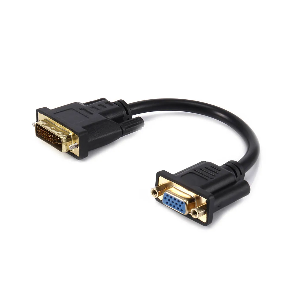 0.2m DVI Male to VGA Female Monitor Cable from Laptop PC Host Graphics Card to Monitor Display ND998
0.2m DVI Male to VGA Female Monitor Cable from Laptop PC Host Graphics Card to Monitor Display ND998