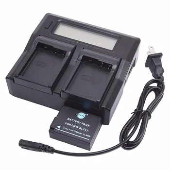 DSTE DMW-BLC12/BP-DC12/BP-51 Battery + US Plug Dual Battery Charger for Panasonic Lumix DMC-G5,DMC-G6,DMC-G7,DMC-GH2,DMC-GX8
DSTE DMW-BLC12/BP-DC12/BP-51 Battery + US Plug Dual Battery Charger for Panasonic Lumix DMC-G5,DMC-G6,DMC-G7,DMC-GH2,DMC-GX8