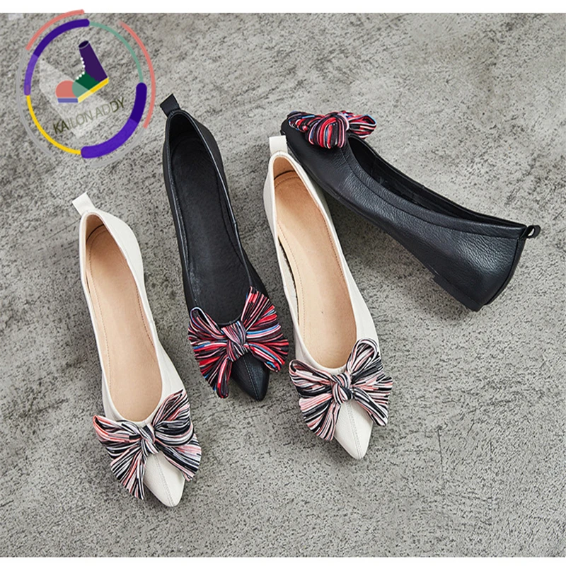 Spring Fashionable and Breathable Sharp Leather Sole Shoes Female 2019 New Shallow Bow Knot Lazy Shoes Soft Bottom Casual Shoes
Spring Fashionable and Breathable Sharp Leather Sole Shoes Female 2019 New Shallow Bow Knot Lazy Shoes Soft Bottom Casual Shoes