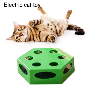 Electric Cat Toy Smart Teasing Cat Stick Crazy Game Spinning Turntable Cat Catching Mouse Donut Automatic Turntable Cat Toy
Electric Cat Toy Smart Teasing Cat Stick Crazy Game Spinning Turntable Cat Catching Mouse Donut Automatic Turntable Cat Toy