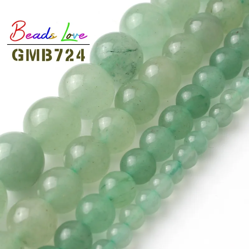 Hot Sale 4 6 8 10 12 14mm Natural Green Aventurine Round Loose Beads for Bracelet Jewelry Making DIy Necklace Jewellery 15''
Hot Sale 4 6 8 10 12 14mm Natural Green Aventurine Round Loose Beads for Bracelet Jewelry Making DIy Necklace Jewellery 15''