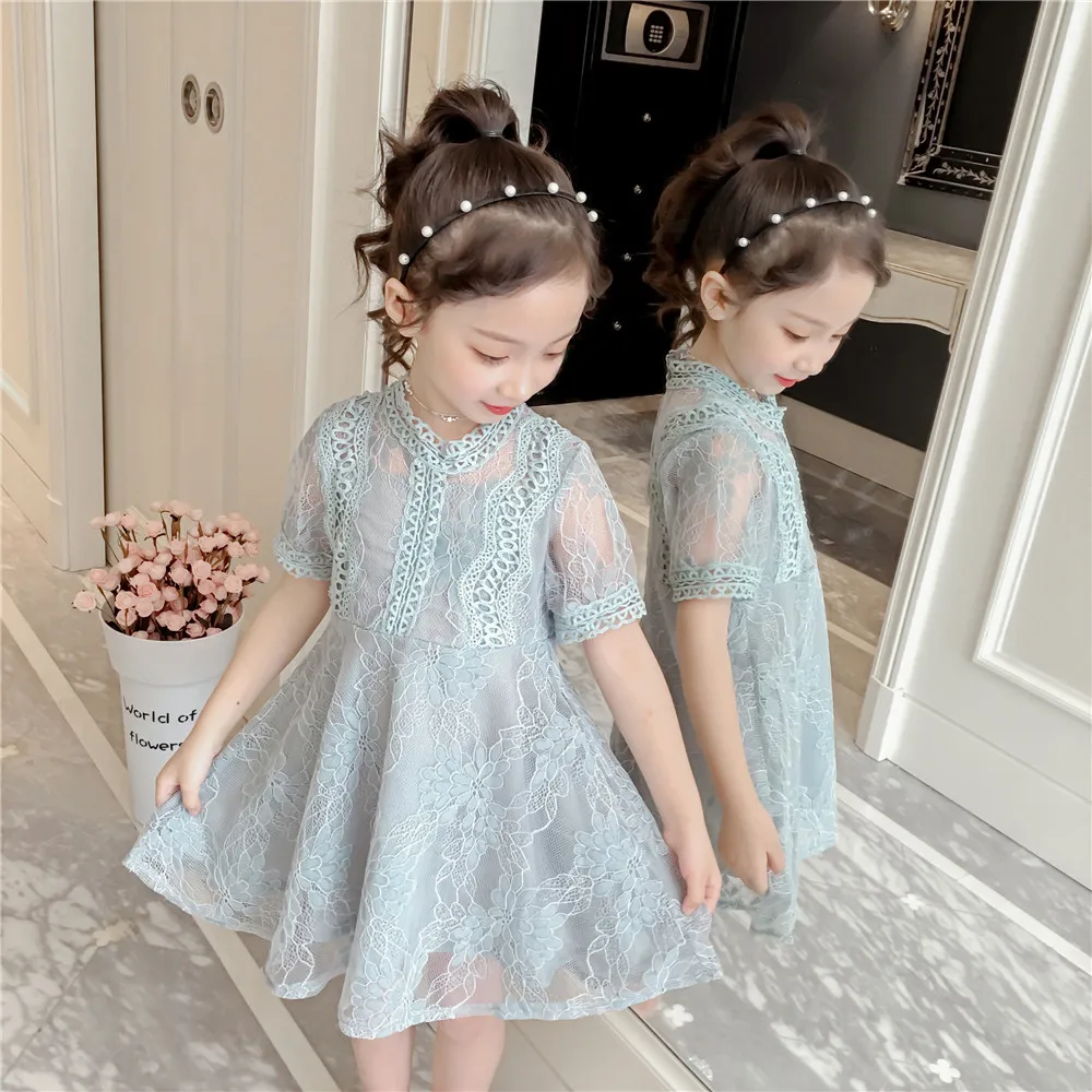 Baby Girls Dress 2019 Summer Short Sleeve Lace Embroidery Princess Party Dress Kids Dress Ball Gown 2-6Y
Baby Girls Dress 2019 Summer Short Sleeve Lace Embroidery Princess Party Dress Kids Dress Ball Gown 2-6Y