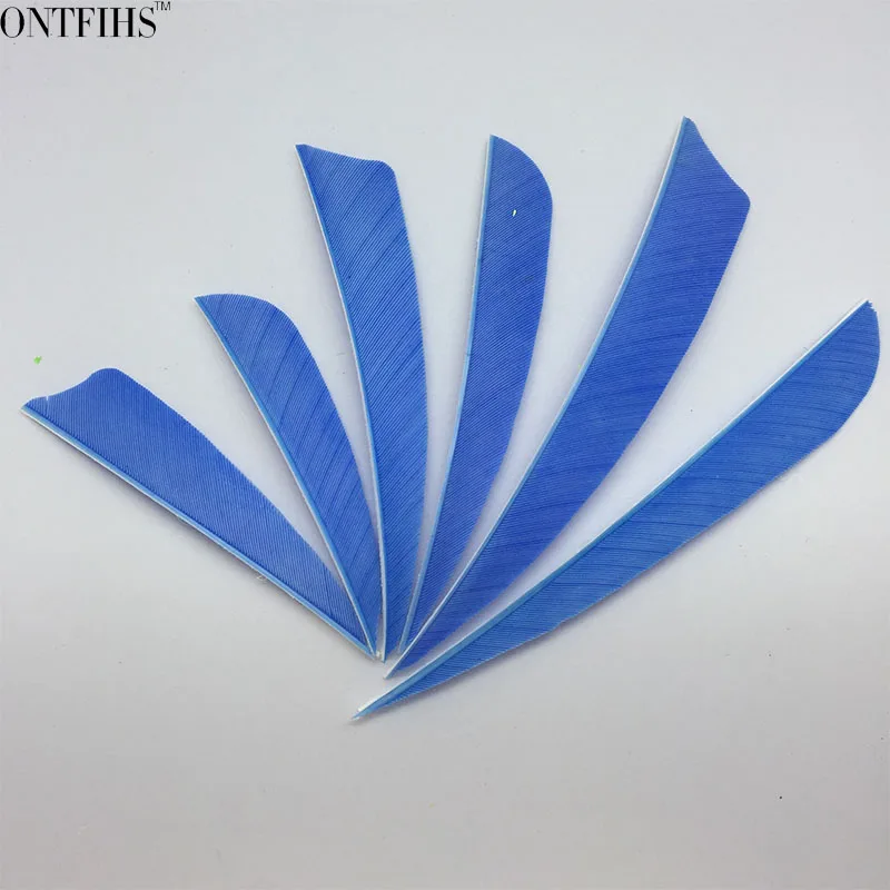 50pcs/lots 3" 4" 5" ONTFIHS Light Blue Hunting Arrow Feathers Real Turkey Feather Archery Arrow Accessories Fletching Feather
50pcs/lots 3" 4" 5" ONTFIHS Light Blue Hunting Arrow Feathers Real Turkey Feather Archery Arrow Accessories Fletching Feather