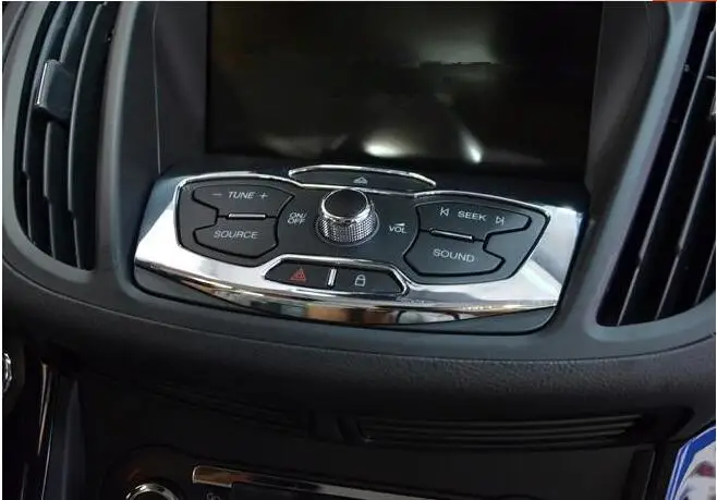 Car styling control navigation buttons light cover case Stickers for Ford KUGA 2013-15 parts
Car styling control navigation buttons light cover case Stickers for Ford KUGA 2013-15 parts