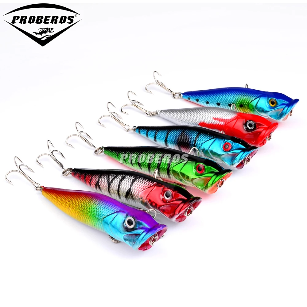 Top 6pc fishing lure selling Popper Lure 6 color fishing bait 9.5cm/12g fishing tackle 6# high carbon steel anchor hook
Top 6pc fishing lure selling Popper Lure 6 color fishing bait 9.5cm/12g fishing tackle 6# high carbon steel anchor hook