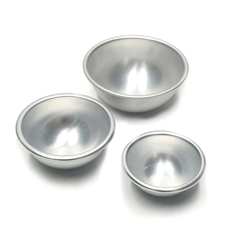 QuickDone 2Pcs/pack Bath Bomb Cake Mold Aluminum Alloy Ball Sphere Cake Pan Tin Baking Pastry Mold Pastry Mould CT1090
QuickDone 2Pcs/pack Bath Bomb Cake Mold Aluminum Alloy Ball Sphere Cake Pan Tin Baking Pastry Mold Pastry Mould CT1090