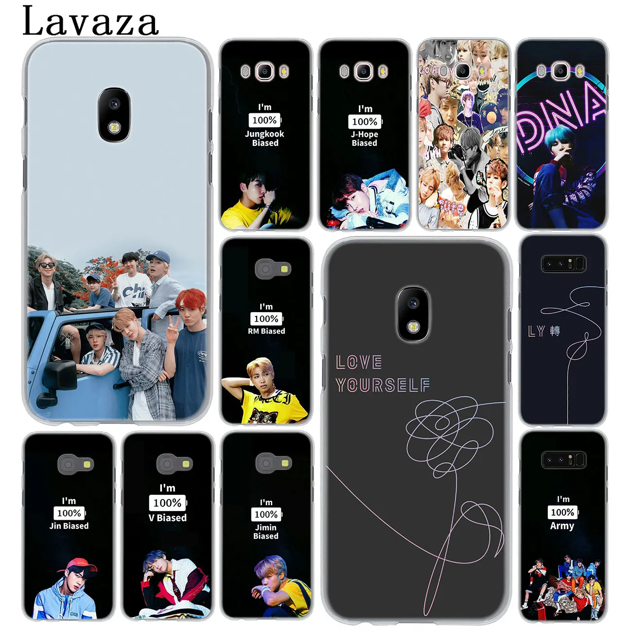 Lavaza Rap RM JIMIN JIN SUGA J HOPE V JUNG KOOK Case for Samsung Galaxy J8 J7 Duo J6 J5 J4 Plus 2018 2017 2016 J2 J3 Prime 2015
Lavaza Rap RM JIMIN JIN SUGA J HOPE V JUNG KOOK Case for Samsung Galaxy J8 J7 Duo J6 J5 J4 Plus 2018 2017 2016 J2 J3 Prime 2015