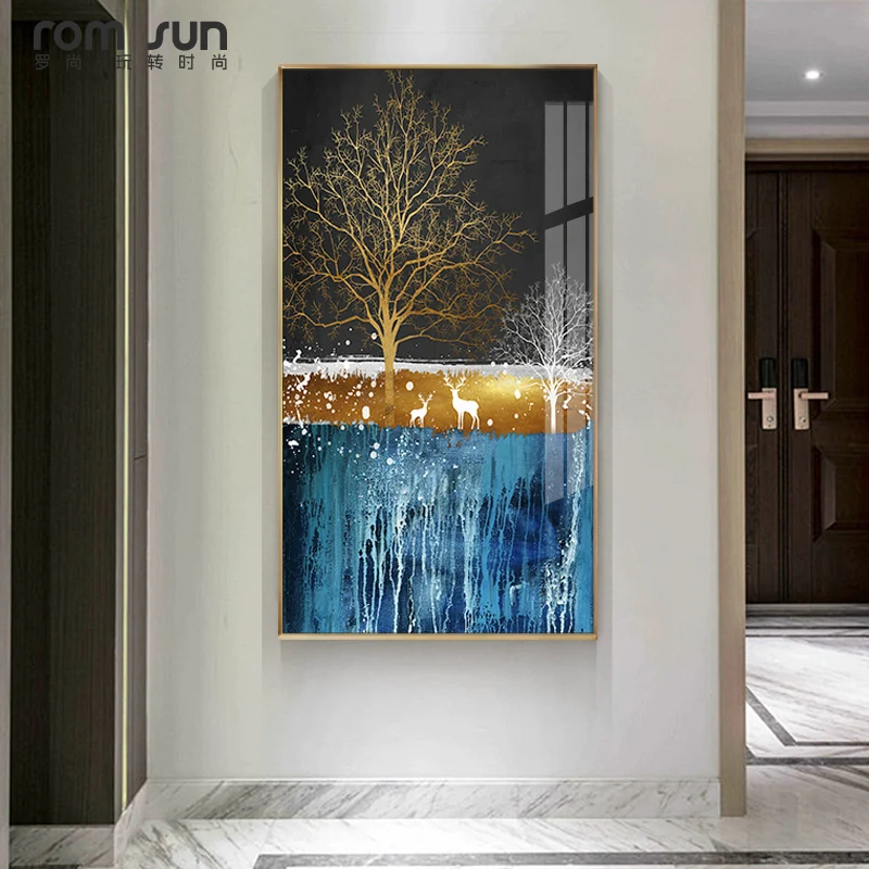 Modern Blue Ground Deer Under Tree Canvas Poster and Print Abstract Art Painting Wall Picture for Living Room Bedroom Home Decor
Modern Blue Ground Deer Under Tree Canvas Poster and Print Abstract Art Painting Wall Picture for Living Room Bedroom Home Decor