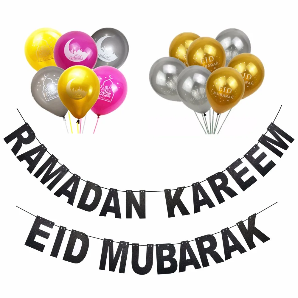 EID MUBARAK Black Alphabet Decorative Wedding Decoration Al-Fitr Party Pennant Lesser Bairam Banner Happy Eid Bunting Party
EID MUBARAK Black Alphabet Decorative Wedding Decoration Al-Fitr Party Pennant Lesser Bairam Banner Happy Eid Bunting Party