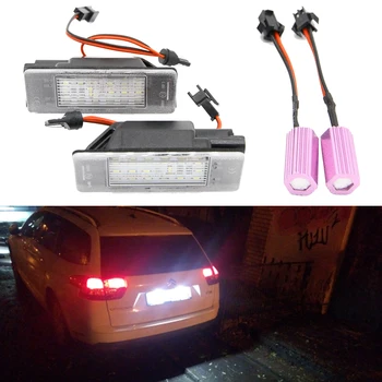 2pcs White LED Car Rear License Plate Light for Peugeot 106 1007 207 307 308 3008 406 407 508 806 CITROEN C2 C3 C4 C5 C6 DS3
2pcs White LED Car Rear License Plate Light for Peugeot 106 1007 207 307 308 3008 406 407 508 806 CITROEN C2 C3 C4 C5 C6 DS3