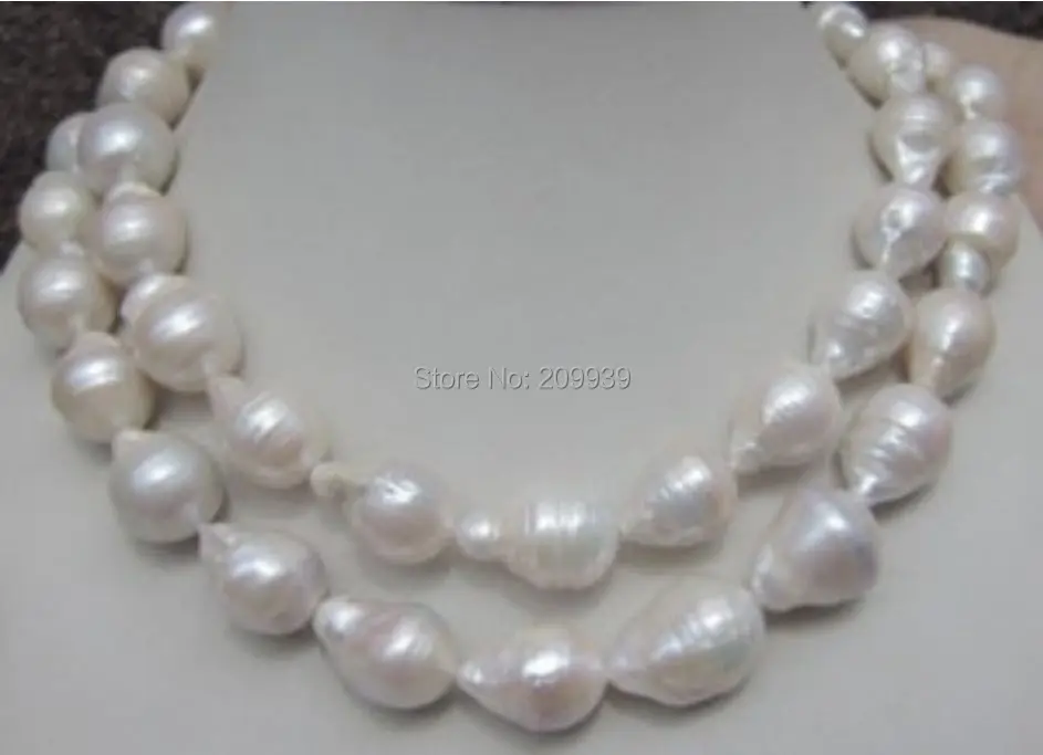 huij 004158 HUGE 12-18MM NATURAL AAA SOUTH SEA WHITE BAROQUE PEARL NECKLACE 34 INCH AAA+HUG
huij 004158 HUGE 12-18MM NATURAL AAA SOUTH SEA WHITE BAROQUE PEARL NECKLACE 34 INCH AAA+HUG