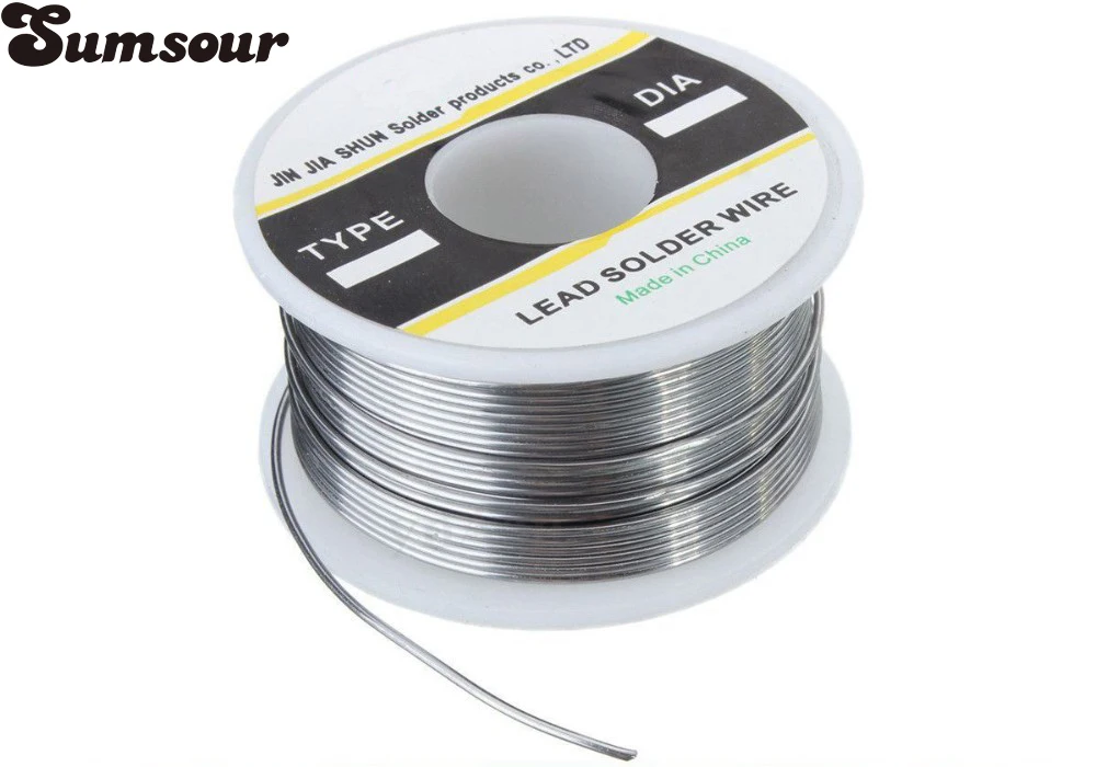 Solder Wire 100g 0.8 / 1 mm 60/40 Flux Reel/Tube Tin Lead Rosin Core Soldering Wire For Welding Iron
Solder Wire 100g 0.8 / 1 mm 60/40 Flux Reel/Tube Tin Lead Rosin Core Soldering Wire For Welding Iron