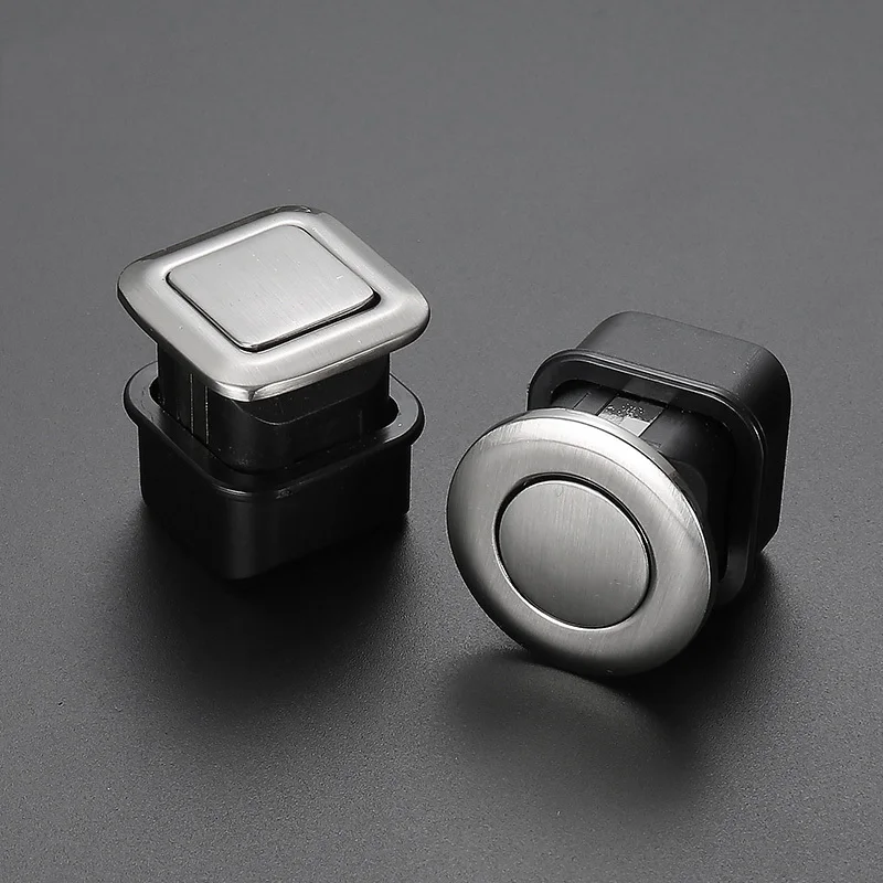 1pc Silver Hidden Door Handles Spring Drawer Pulls Knob Invisibility Kitchen Cabinet Handles and Knobs Embedded Furniture Handle
1pc Silver Hidden Door Handles Spring Drawer Pulls Knob Invisibility Kitchen Cabinet Handles and Knobs Embedded Furniture Handle