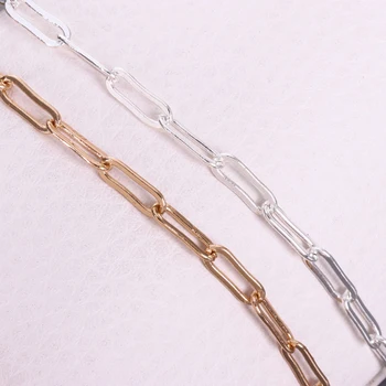 New Chain Accessories DIY Box Chain Clothing Chain Necklace Making Copper Chain Components
New Chain Accessories DIY Box Chain Clothing Chain Necklace Making Copper Chain Components
