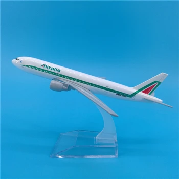 16cm Italian Airlines Airplane Model Boeing 777 Metal Italy B777 Diecast Aviation Model Airway Aircraft Model Scale Toys 1:400
16cm Italian Airlines Airplane Model Boeing 777 Metal Italy B777 Diecast Aviation Model Airway Aircraft Model Scale Toys 1:400