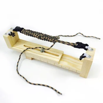22.5CM Parachute Cord Jig Bracelet Maker Wristband Knitting Tool Braiding Weaving Wristband DIY Wood Tool
22.5CM Parachute Cord Jig Bracelet Maker Wristband Knitting Tool Braiding Weaving Wristband DIY Wood Tool