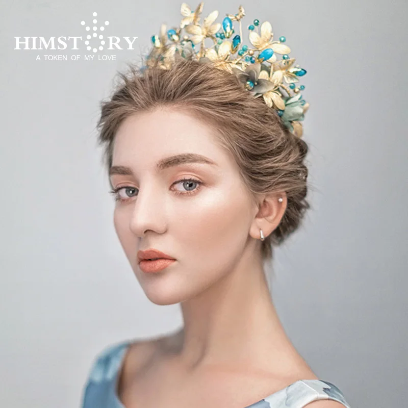 Vintage Gold Plated Blue Flower Butterfly Tiara Crown Baroque Queen Wedding Party Hair Accessories
Vintage Gold Plated Blue Flower Butterfly Tiara Crown Baroque Queen Wedding Party Hair Accessories