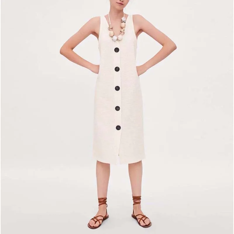 JXYSY england simple fashion summer dress 2018 button single breasted spaghetti strap button tank dress women 2 pieces set
JXYSY england simple fashion summer dress 2018 button single breasted spaghetti strap button tank dress women 2 pieces set
