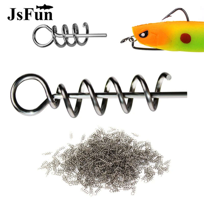 100pcs Stainless Steel Fishing Hook Spring Lock Pin Soft Fishing Lure Connectors Crankhook Twist Lock Assist Fishing Tools PJ125
100pcs Stainless Steel Fishing Hook Spring Lock Pin Soft Fishing Lure Connectors Crankhook Twist Lock Assist Fishing Tools PJ125
