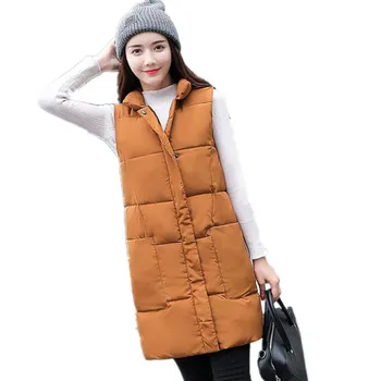 Autumn Winter Women Warm Vest 2018 Fashion Office Lady Down Cotton Vest Female With Large Turn-Down Collar Button Vest TopCQ2219
Autumn Winter Women Warm Vest 2018 Fashion Office Lady Down Cotton Vest Female With Large Turn-Down Collar Button Vest TopCQ2219